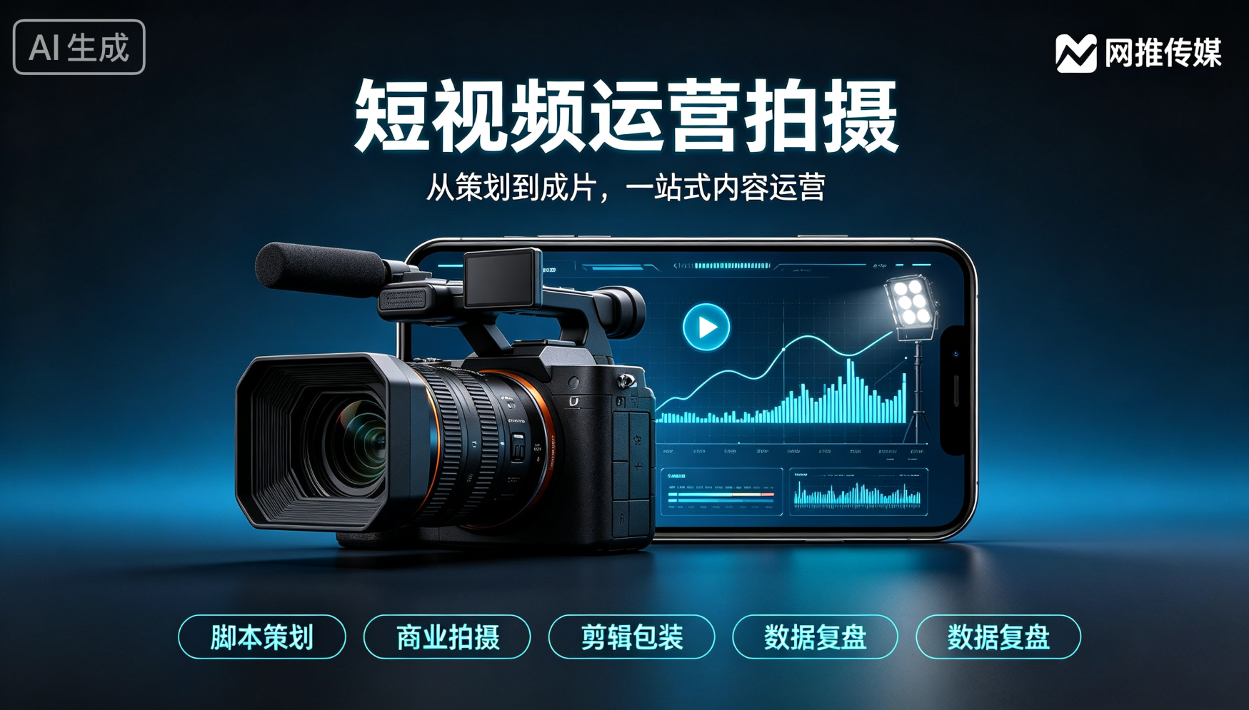 张家口短视频运营策划与执行服务